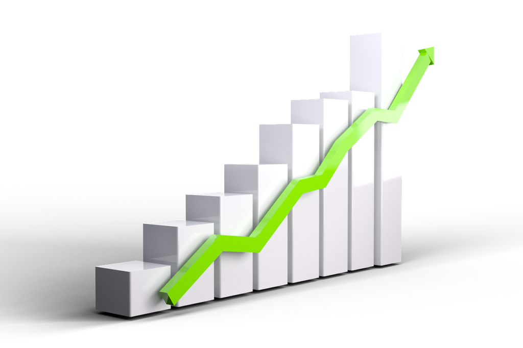 growth progress graph diagram 3078543